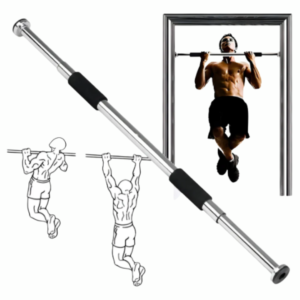 barra fixa de porta ajustável 60 a 100 cm até 120kg